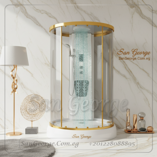Hydro Massage Cabin كابينه 90×90 جاكوزي 9052R1 من San George Design