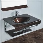 Glass Basin Set 90 Brown 80 cm by San George Design