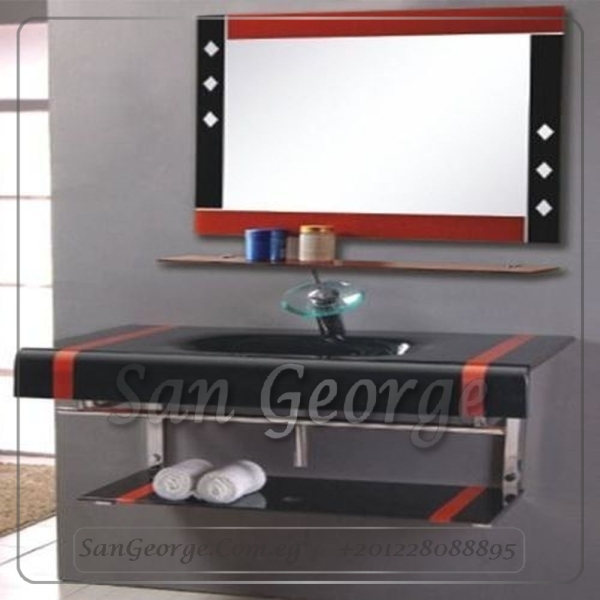 حوض حمام زجاجي 91 80 سم معلقه من San George Design