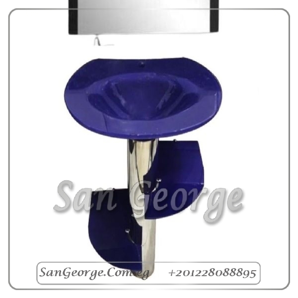 مجموعة حمام زجاج 13 40 سم معلقه من San George Design