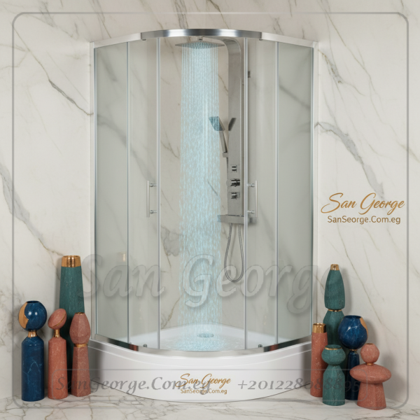 Enclosure كابينه قدم 90×90 Clear من San George Design