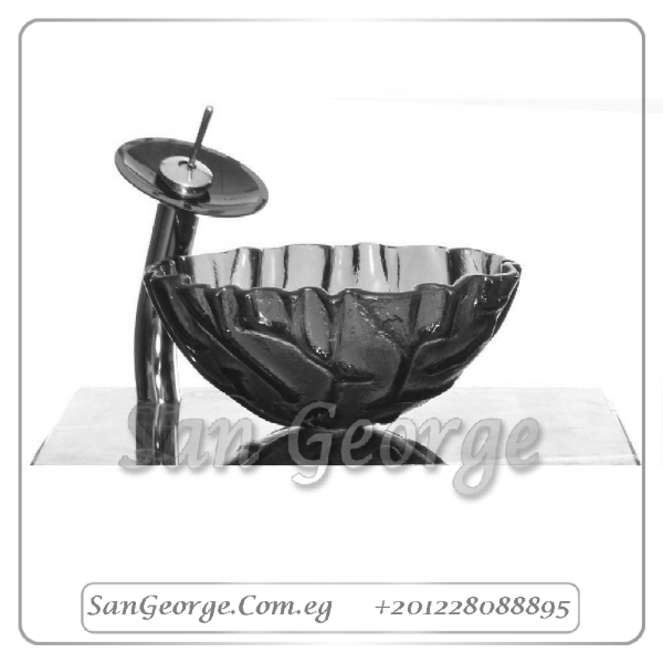 Glass Bathroom Sink Bowls 4013 by San George Design