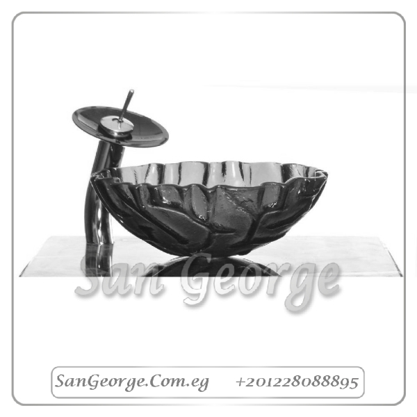 Glass Bathroom Sink Bowls 4013 by San George Design