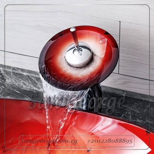 Glass Bathroom Sink E-7012 by San George Design