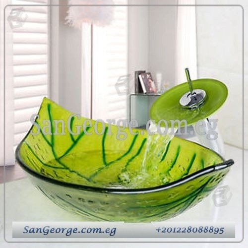 Glass Bathroom Vessel Sink E-9006 By San George Design