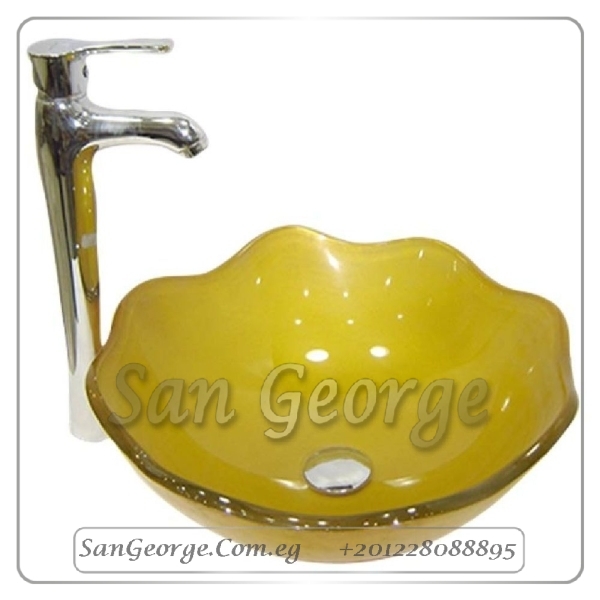 Glass Bathroom Sink A-2020 by San George Design