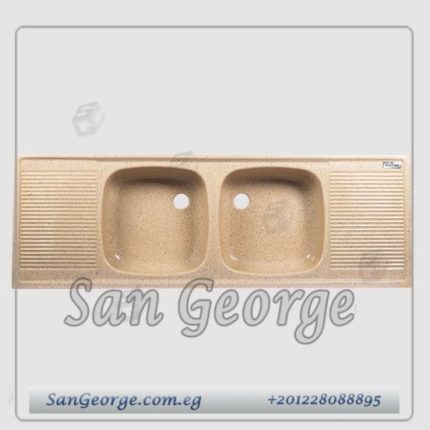 حوض رخام صناعي مطبخ 150 × 50 Ks-JO115 من San George Design