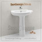 Kimera كيميرا حوض عامود على الارض من ايديال ستاندرد