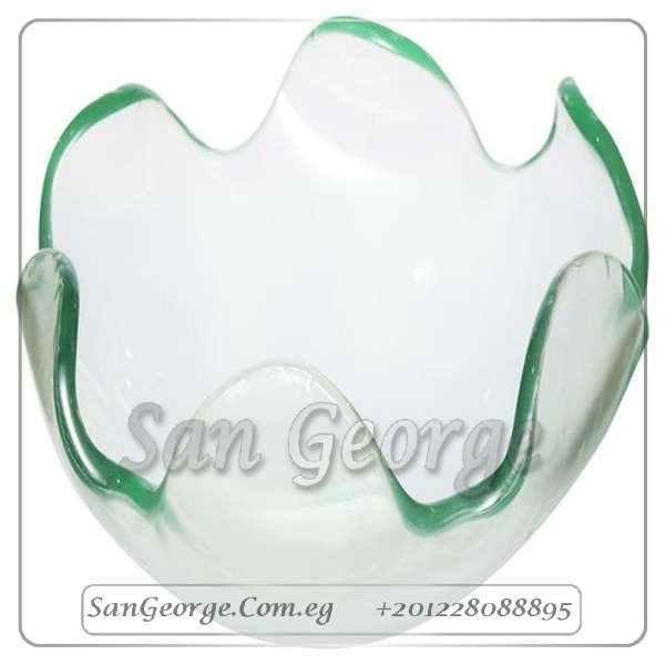 حوض تحفه حمام B-1020- شفاف من San George Design