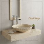 حوض رخام مودرن بيج MRB-_BA-23 تصميم فريد | San George Desin