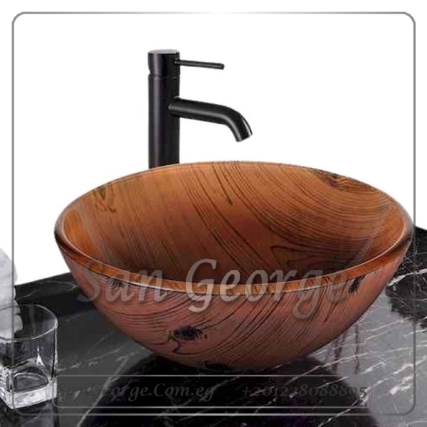 حوض زجاج حمام B-10035 من San George Design