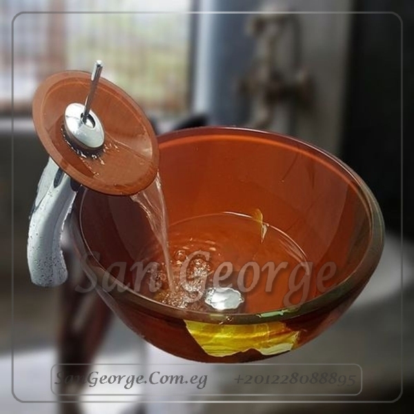 Bathroom Glass Sink B-42 by San George Design
