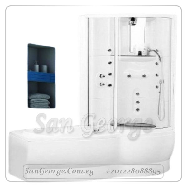 Super Shower سوبر شاور 170×90 بانيو من ايديال ستاندرد