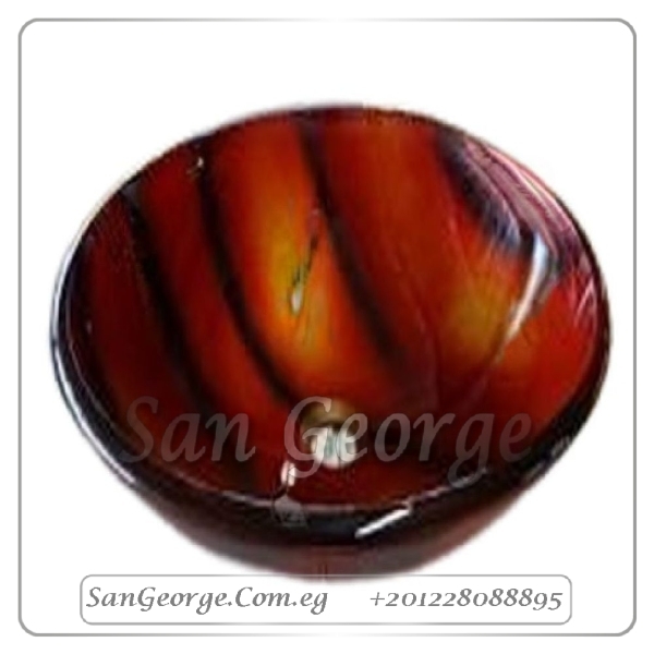Bathroom Glass Sink C-5030 by San George Design