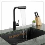 خلاط حوض مطبخ بسماعه متحركه مستورد موديل Mx-862-5