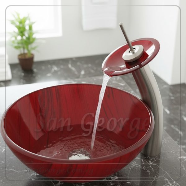 خلاط شلال زجاج Xwf-12 من سان جورج ديزاين San George Design