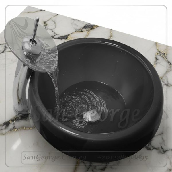 Glass Bathroom Sink Bowls A-2014 by San George Design