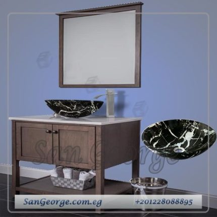 Bathroom Glass Sink 6B-615-2 by San George Design