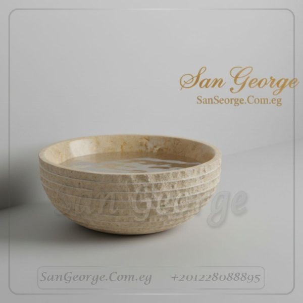 حوض رخام مودرن بيج MRB-_BA-37 تصميم فريد | San George Desin