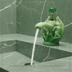 خلاط حمام تحفه مودرن الوان مستورد موديل Statue-mix-16-Green