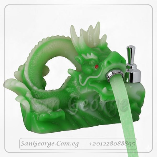 خلاط تحفه الوان مستورد خلاط حوض حمام موديل Statue-mix-15-green