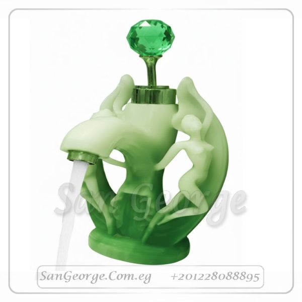 خلاط حمام تحفه مودرن الوان مستورد موديل Statue-mix-16-Green