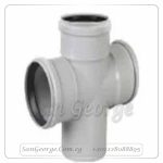 مشترك T عاده صرف ابيض قطر 63 مم ( 2 " بوصه ) صرف ابيض من الشريف