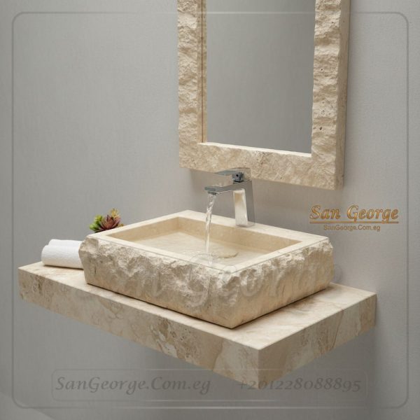 Marble Basin Roman Corner Mru-6-20-46 | San George Design