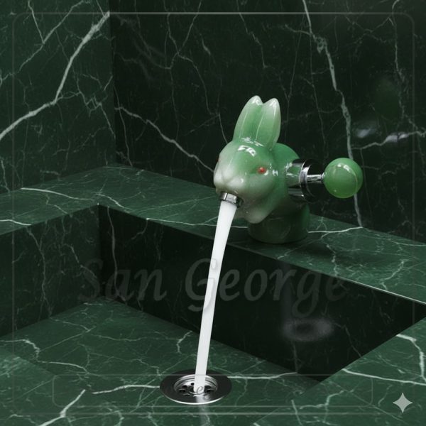 خلاط مستورد تحفه موديل Statue-mix-18-green