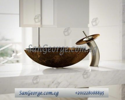 Glass Bathroom Sink Bowls C-5007 by San George Design