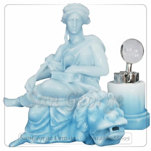 خلاط بورسلين ساخن بارد تحفه مودرن موديل Statue-mix-13-blue