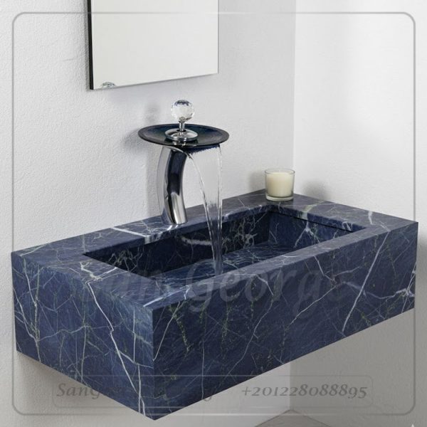 خلاط حوض شلال مقبض كريستال من San George Design xg-214