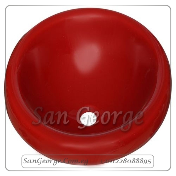 حوض ساقط رخامه بشفه A- 20007 by San George Design
