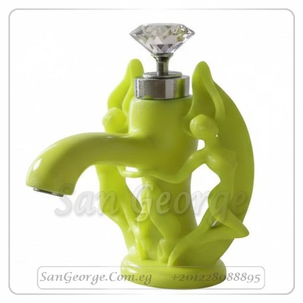 خلاط مياه تمثال مودرن الوان مستورد موديلStatue-mix-16-Yellow