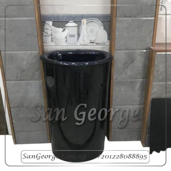 Acamila حوض ارضي Solid Surface بيضاوي Mr-Sh-35 من San George Design