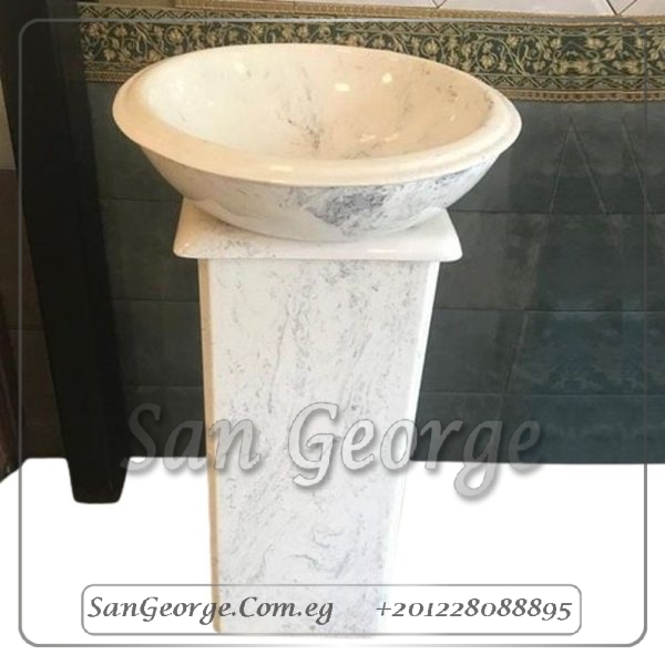 Marly مغسله Solid Surface مربع Mr-Sh-51 من San George Design