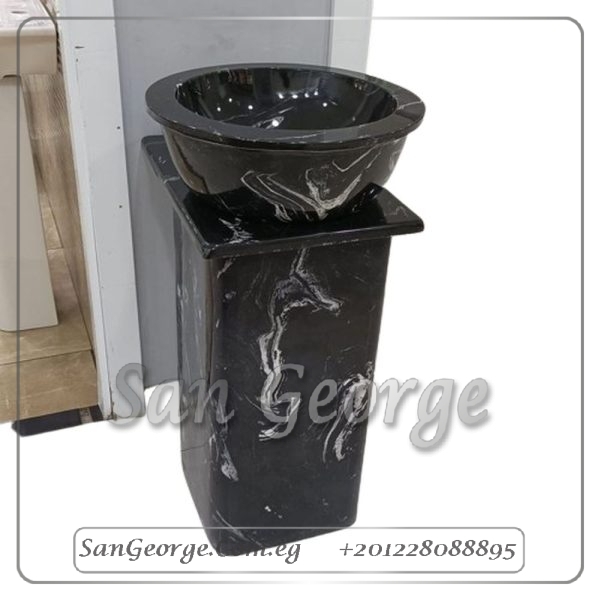Georgio حوض حمام Solid Surface مربع Mr-Sh-59 من San George Design