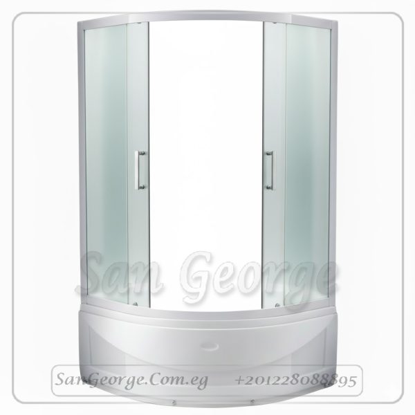 Cabinet كابينه بانيو 90×90 8971 clear من San George Design
