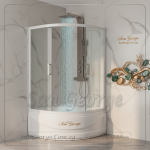 Cabinet كابينه بانيو 90×90 8971 clear من San George Design