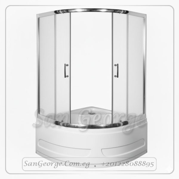 Cabinette كابينه بانيو 90×90 829 Clear من San George Design