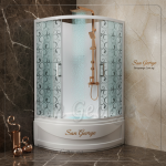 Cabinet كابينه بانيو 90×90 8971-Sk Clear من San George Design