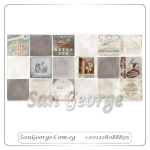 Capri Tortora كابري تورتورا 30 × 60 من سيراميكا كليوباتر