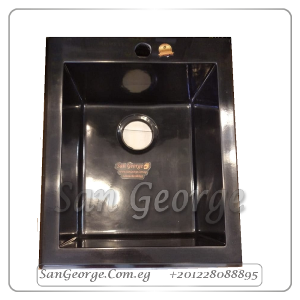 حوض جرانيت 41 × 51 Ks-102 dark grey من San George Design