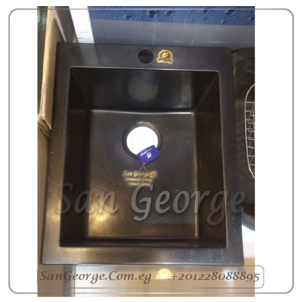 حوض جرانيت 41 × 51 Ks-102 dark grey من San George Design