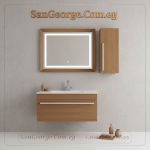 Boardium vanity cabinet bathroom sink