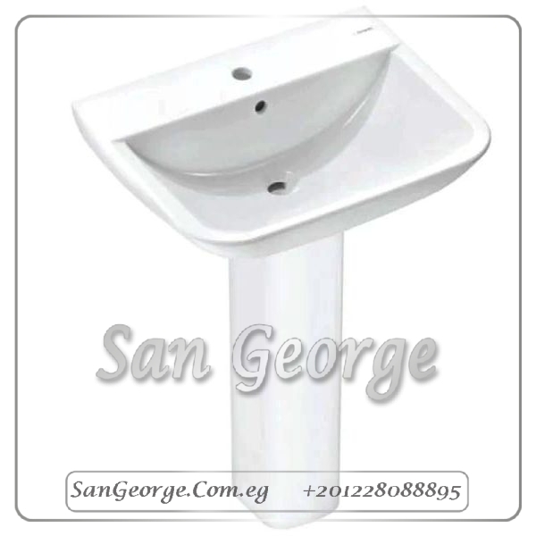 Greek Tide Q جريك تايد حوض حمام علي الارض من هانز جروهي HansGrohe