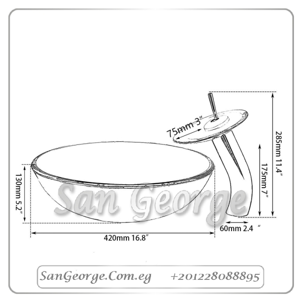 حوض حمام من San George Design