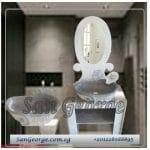 Real Stone Basin hand crafted decorated Hand Made by San George Design