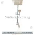 مسطره دوش بسماعه متحركه وطاسه دش كبيره ثابته
