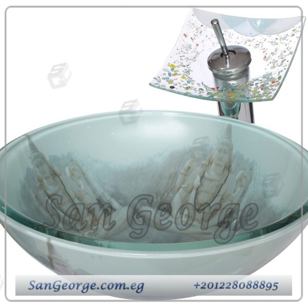 حوض حمام زجاج سان جورج ديزاين ™ San George Design B-10010